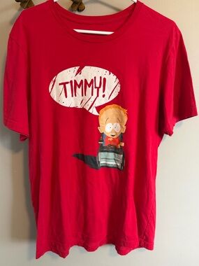 South Park Timmy Red Graphic T-Shirt XL